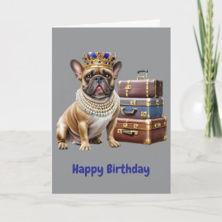 französische Bulldoggen Perlenketten Bulldog Einladung