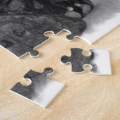 Französische Bulldoggen-Puzzlespiel Puzzle (Seite)