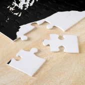 Französische Bulldoggen-Schablone Puzzle (Seite)