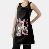 Französische Bulldoggen Schmetterlings Tag Schürze (InSitu)