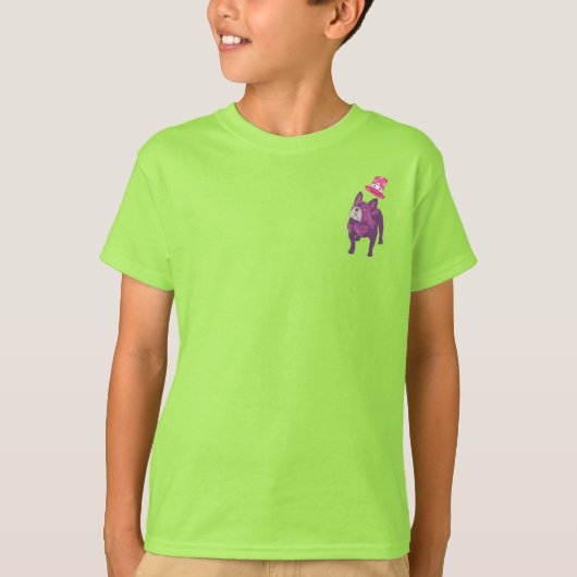 französische Bulldoggen Shirt (Vorderseite)