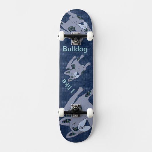 Französische Bulldoggen-Skateboard Skateboard (Vorderseite)