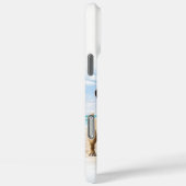 Französische Bulldoggen Strand French Bulldog Case-Mate iPhone Hülle (Rückseite / Rechts)