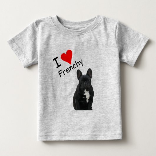 französische Bulldoggen T-Shirt (Vorderseite)