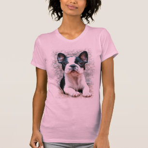 Französische Bulldoggen-T - Shirt