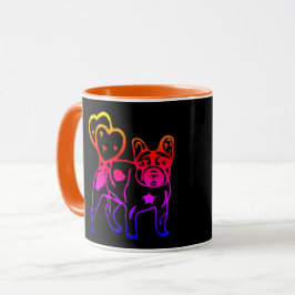 Französische Bulldoggen Tasse