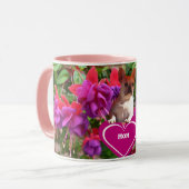 Französische Bulldoggen Tasse (Vorderseite Links)