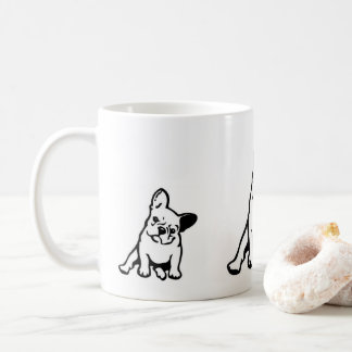 Französische Bulldoggen-Tasse Kaffeetasse