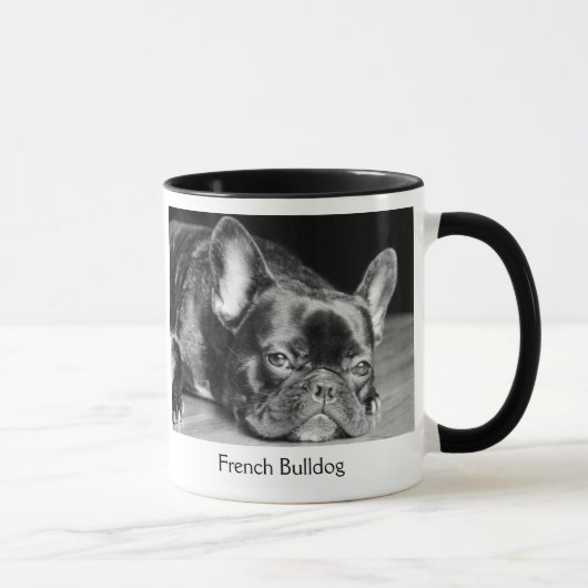 Französische Bulldoggen-Tasse Tasse (Rechts)