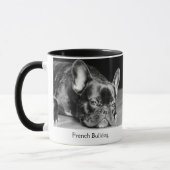 Französische Bulldoggen-Tasse Tasse (Links)
