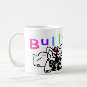 Französische Bulldoggen Teetasse (Links)