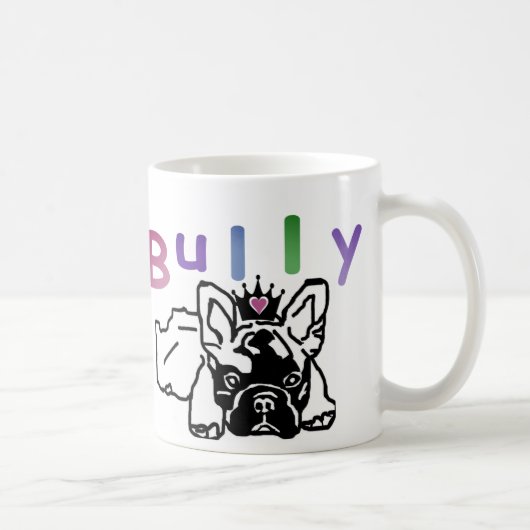 Französische Bulldoggen Teetasse (Rechts)