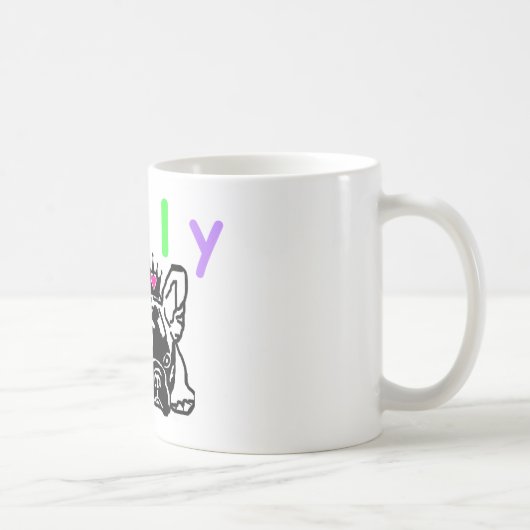 Französische Bulldoggen Teetasse (Rechts)