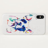 Französische Bulldoggen-Telefon-Kasten Case-Mate iPhone Hülle (Rückseite (Horizontal))