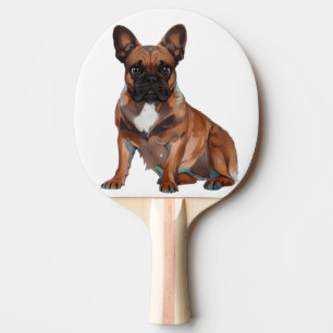Französische Bulldoggen  Tischtennis Schläger