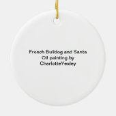 Französische Bulldoggen-und Keramikornament (Hinten)