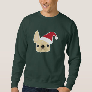 Französische Bulldoggen-WeihnachtsSweatshirt Sweatshirt