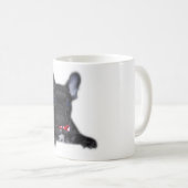 Französische Bulldoggen-Welpe Kaffeetasse (VorderseiteRechts)