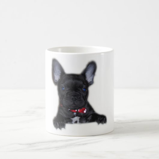 Französische Bulldoggen-Welpe Kaffeetasse (Mittel)