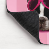 Französische Bulldoggen-Welpe Mousepad (Ecke)