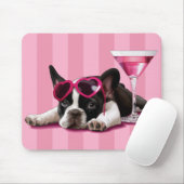 Französische Bulldoggen-Welpe Mousepad (Mit Mouse)