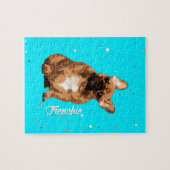 Französische Bulldoggen-Welpe Puzzle (Horizontal)