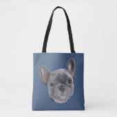 Französische Bulldoggen-Welpe Tasche (Vorderseite)