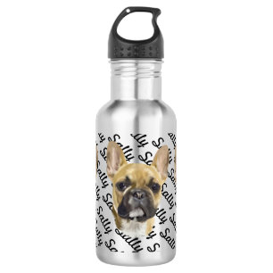 Französische Bulldoggen-Welpe Trinkflasche