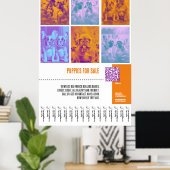 Französische Bulldoggen Welpen für den Verkauf rie Poster (Heimbüro)