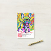 Französische Bulldoggen Welpen zu verkaufen Post-it Klebezettel (Auf Schreibtisch)