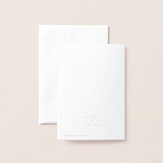 Französische Bulldogin-Mitteilungskarten mit Blank Folienkarte (Rückseite mit Umschlag)