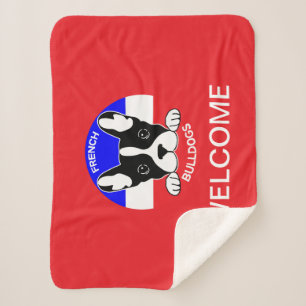 Französische Bulldogs - Fun Little Doggies Sherpadecke