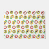 Französische Bulldogs in Fruit Pool Floating Muste Fußmatte (Vorderseite)