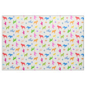 Französische Bulldogs über 12" Tile Stoff (Yard (91,4 cm))