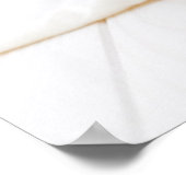 Französische Bullhunde schnurrten auf der Decke Poster (Ecke)