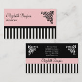 Französische Butike - ÄNDERN Sie Visitenkarte (Vorne/Hinten)