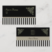 Französische Butike ~ Geschäfts-Karten Visitenkarte (Vorne/Hinten)