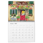 Französische Cafes, Kalender (Jan 2027)