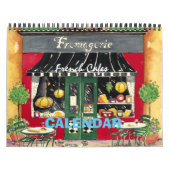 Französische Cafés, Kalender (Titelbild)