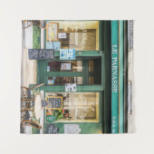 Französische Cafés: Versailles gemütliche Szene. Wandteppich (Vorderseite (Horizontal))