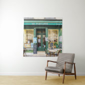 Französische Cafés: Versailles gemütliche Szene. Wandteppich (Beispiel)