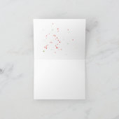 Französische Cat Artist Blank Inside Grußkarte Dankeskarte (Innenseite)