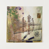 Französische Collage Wandteppich (Vorderseite (Horizontal))