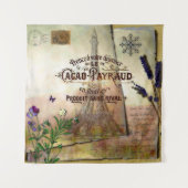 Französische Collage Wandteppich (Vorderseite)