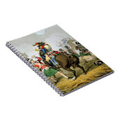 Französische Cuirassiers am Kampf von Waterloo, Notizblock (Rechte Seite)
