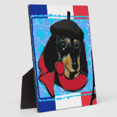 FRANZÖSISCHE DACKEL FOTOPLATTE (Seite)