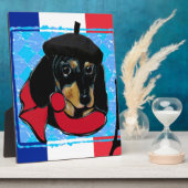 FRANZÖSISCHE DACKEL FOTOPLATTE (Seite)