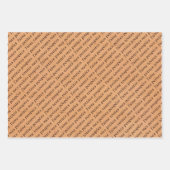 Französische Dollars und Freunde Geschenkpapier Set (Vorderseite 2)