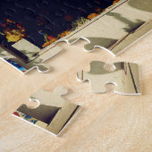 Französische Dorf-Bäckerei Puzzle (Seite)