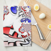 Französische Drehung Hakuna Matata: Einzigartiger  Handtuch (Viertel Falte)